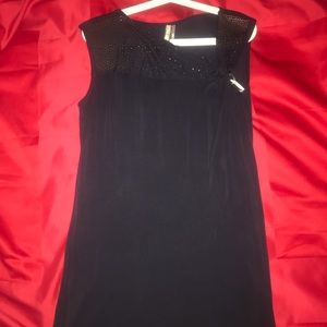 A navy blue Kische top